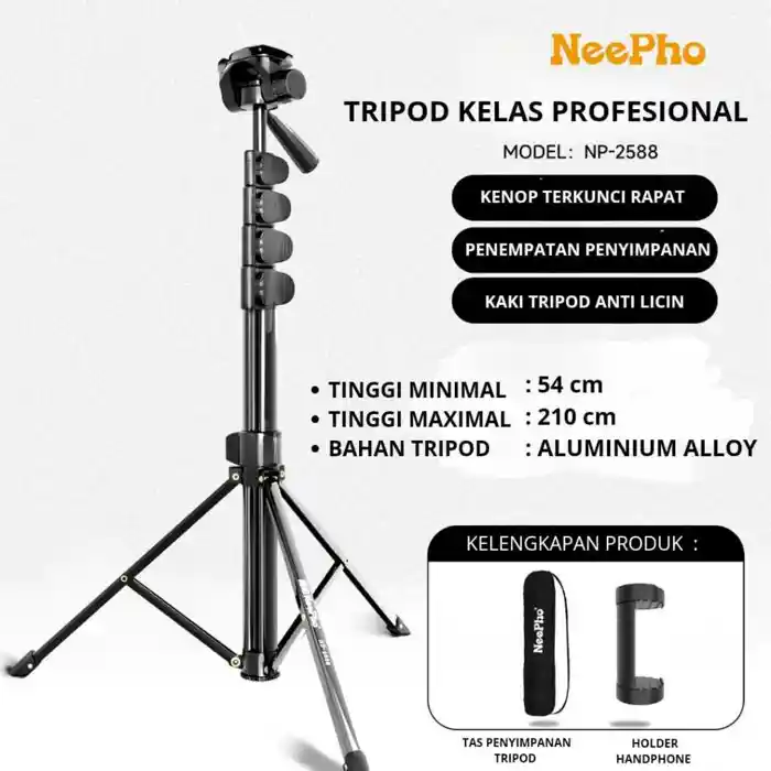 NeePho NP-2588 Camera Tripod for DSLR Tripod Stand